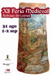 Cartel de la XII Feria Medieval Buitrago del Lozoya 2012